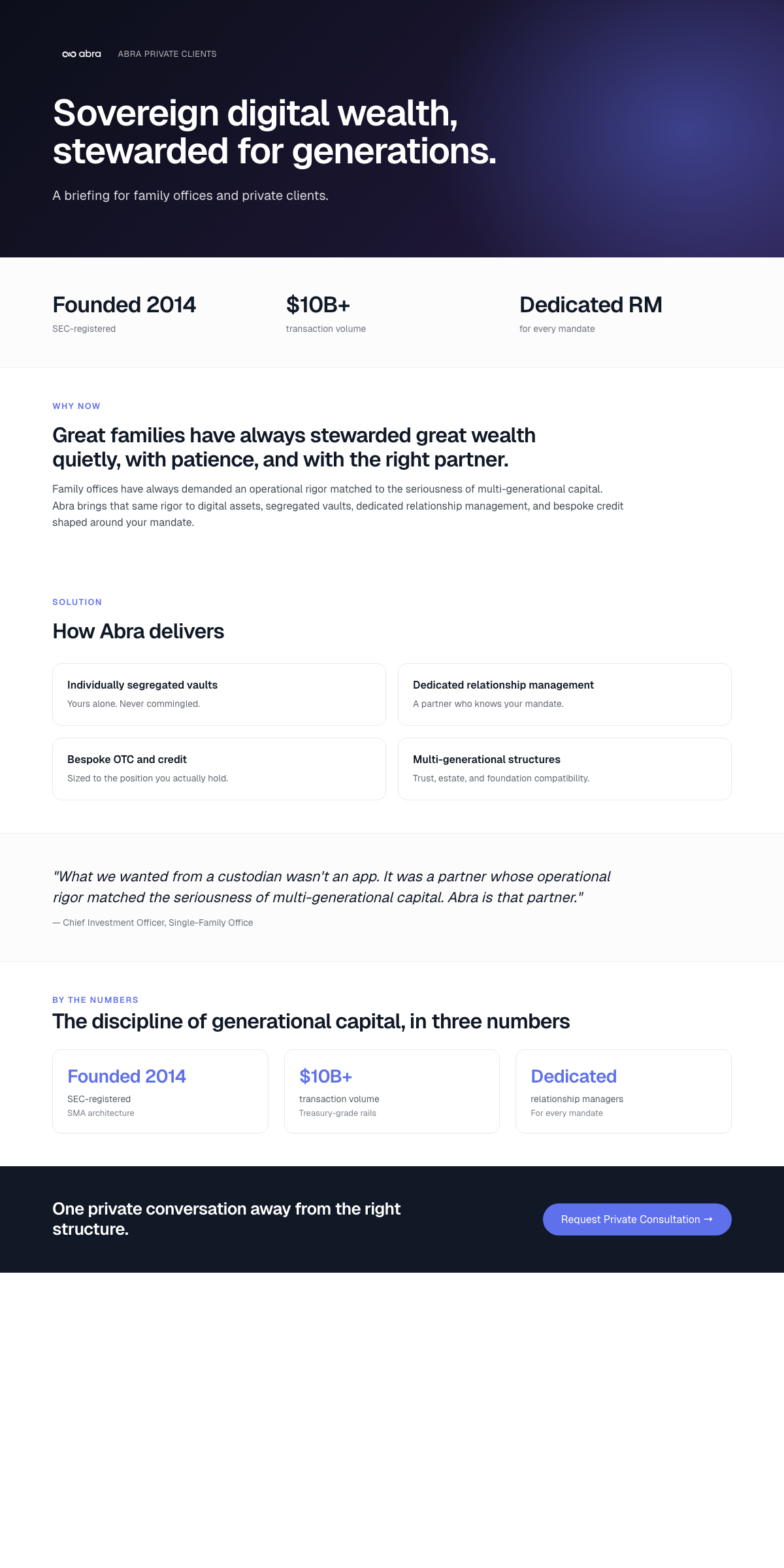 One-Pager