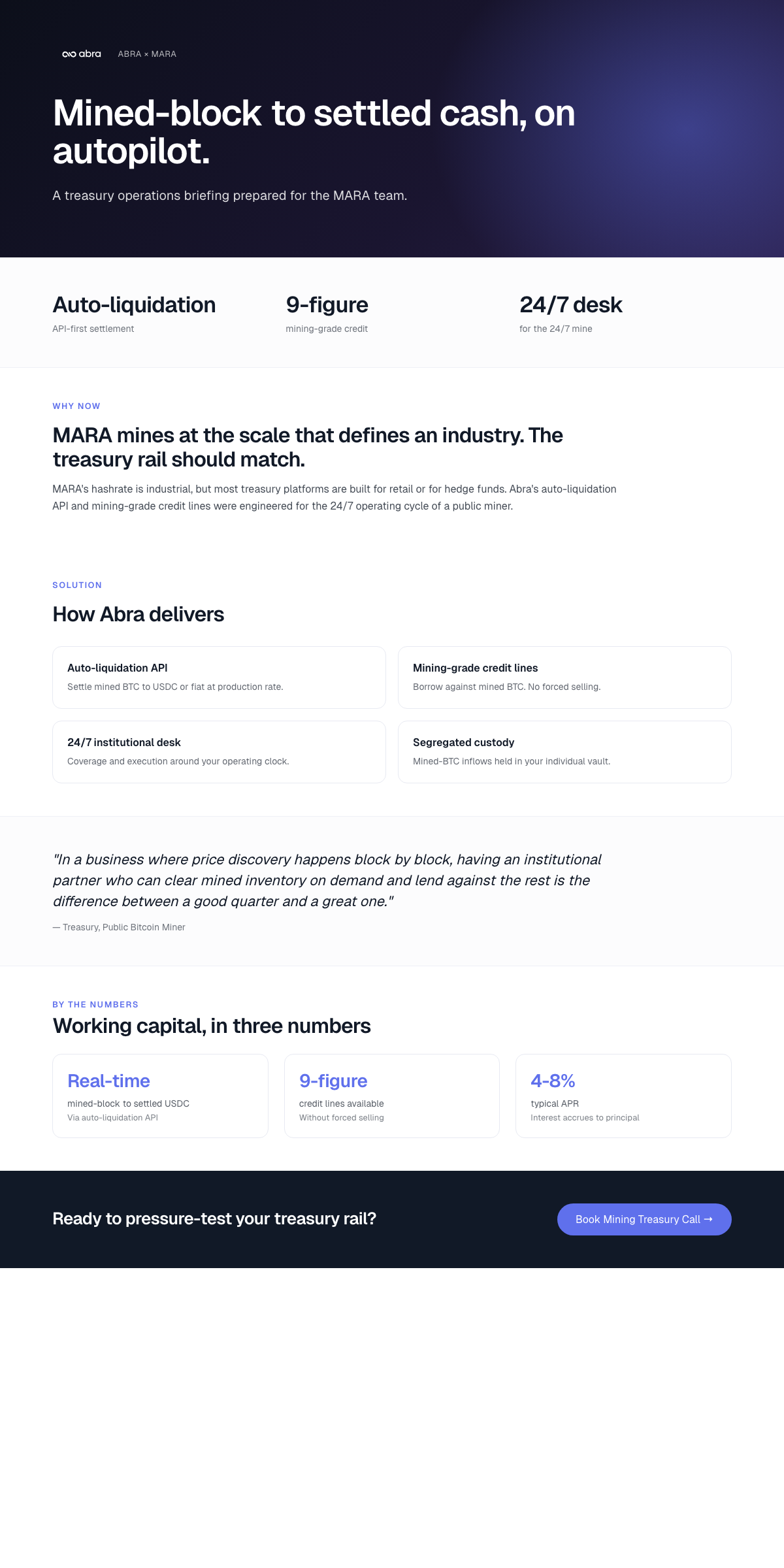 One-Pager
