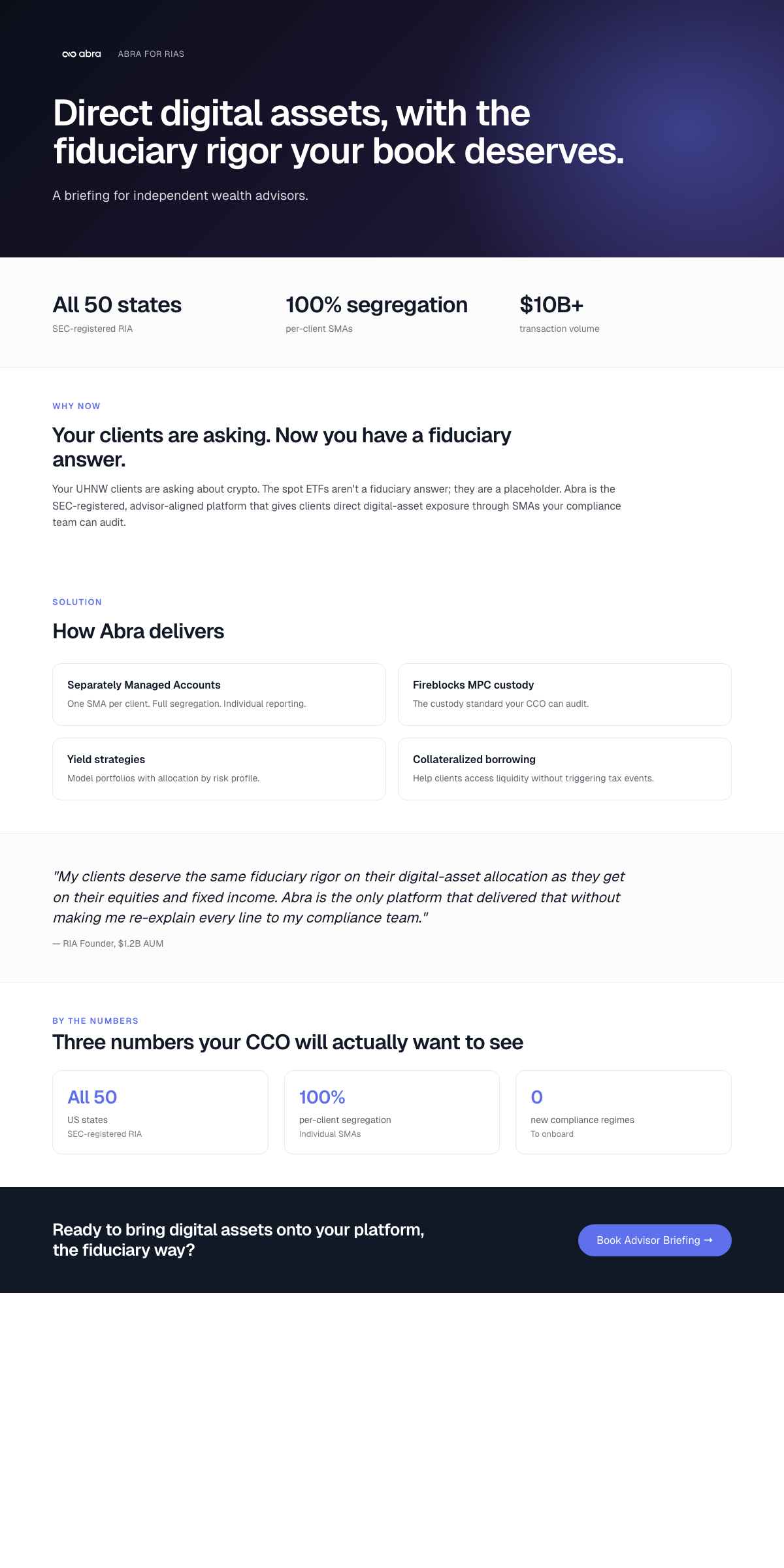One-Pager